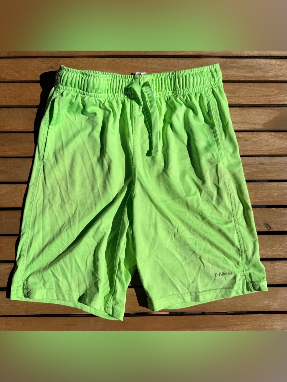 🔵BLUE DOT SALE! $6 or 8/$20! Athletic Works Neon Boys’ Shorts, Sz 10-12, EUC!